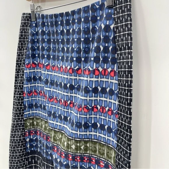 Nic + Zoe Multi Color Art to Wear Teacher Business Casual Pencil Skirt Size 2 - Picture 2 of 8